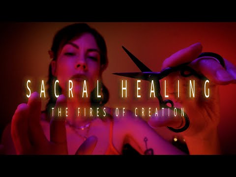 Healing Numbness & Disconnection | Plucking | Clearing | Activating | Sacral Chakra Reiki ASMR