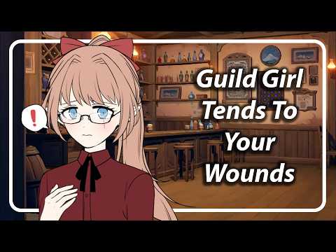 Guild Receptionist Tends To Your Wounds (You Failed A Quest) [F4A] [TF4A]