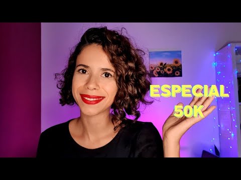 ASMR | LIVE ESPECIAL 50K 🎉🎉🎉