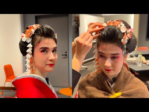 ASMR I TRIED JAPANESE HAIRSTYLE FOR THE FIRST TIME (SOFT SPOKEN)