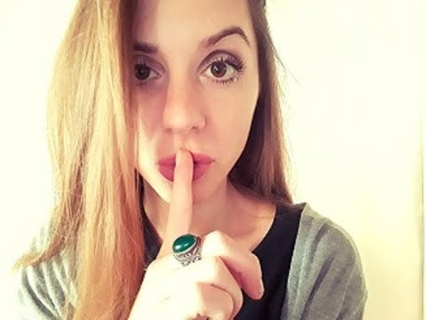 ASMR - semi inaudible whisper - mouth sounds(English/German)