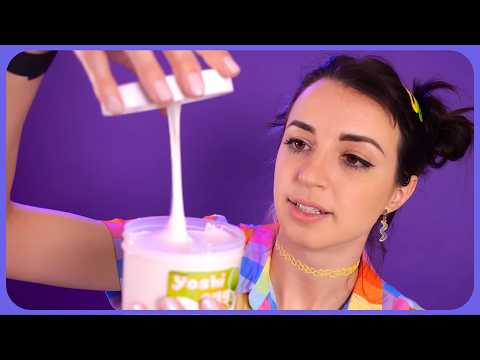 5 Minute ASMR | I almost ruined this DIY Yoshi Slime (and More!)