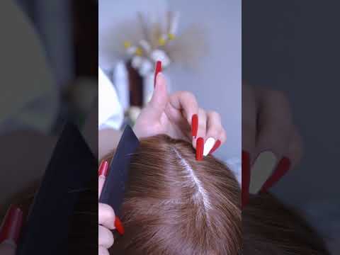 #hairasmr #hairplay #scalpasmr #asmrnotalking #hairbrushingasmr #hairplay #hairbrushing