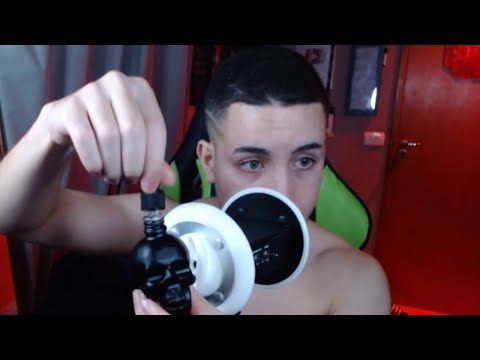 ASMR 3 HORAS E MEIA AO VIVO - MUITOS objetos e sons para dormir!