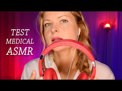 ASMR français ROLEPLAY 🌙 TEST AUDITIF ⭐ médecin 👩‍⚕️ attention personnelle, mots déclencheurs