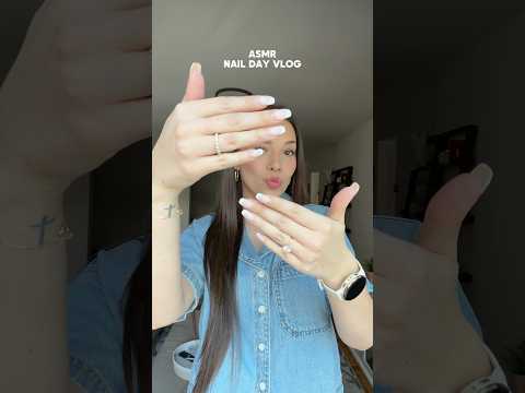 ASMR NAIL DAY VLOG 🌸✨ #asmr #whispering #nailvlog #spring #voiceover