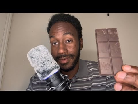 ASMR Eating A DELICIOUS CHOCOLATE BAR🍫 