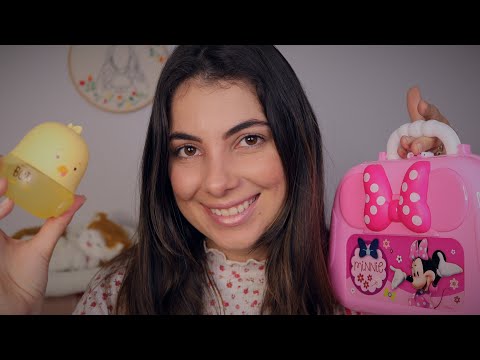 ASMR: MÃE TE ARRUMANDO PARA IR A ESCOLA