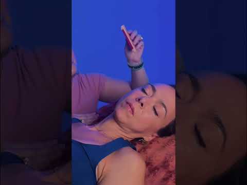 ASMR Soothing Sleep Therapy 💙 #asmr #asmrrealperson #asmrmedical #asmrtingles #asmrsounds
