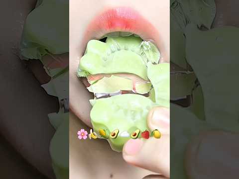 Compilation Wax Honey Asmr Eating Emoji Food 🍌🌸🌽 #asmr #mukbang #emojichallenges #satisfying