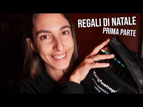 Ti mostro i miei REGALI di NATALE (parte 1) 🎁 ASMR ita