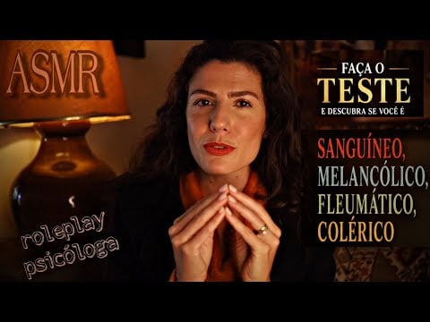ASMR PSICÓLOGA | POR QUE VOCÊ É COMO VOCÊ É? (te ajudando a entender seu temperamento)