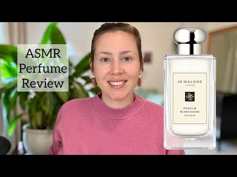 ASMR Perfume Review - Jo Malone Peony & Blush Suede Cologne - Glass Tapping & Whispered