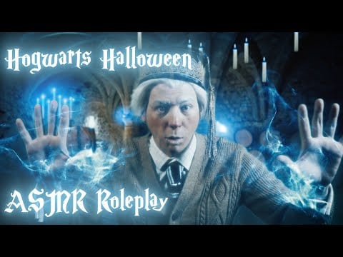 Hogwarts Halloween 🎃 [ASMR Collab] Harry Potter Inspired Roleplay ⚡  Professor Rowland Manderley ✨