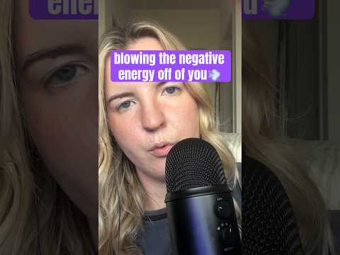 Getting rid of all the bad energy #asmr #energyhealing #handmovements