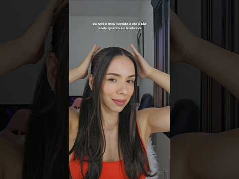 PRIMEIRA PROVA DO MEU VESTIDO DE NOIVA, SÓ QUE NÃO  🤷🏻‍♀️