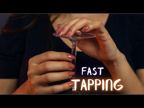 ASMR Fast Tapping (No Talking + Echo)