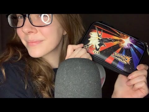 ASMR Tapping On A Pokémon Ultra Sun 3DS Case | No Talking