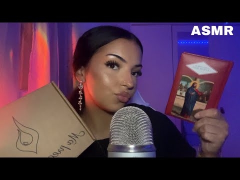 #ASMR - LECTURE CHUCHOTÉE, UNBOXING 😴