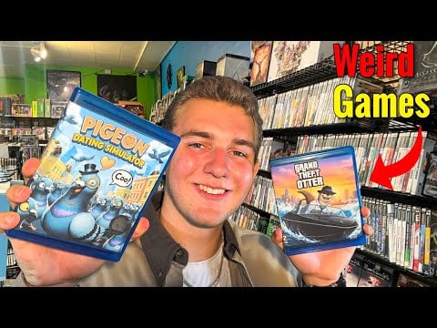 ASMR Selling you Weird Video Games