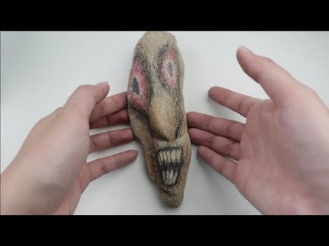 "I Painted an Alien Rock… But It’s Surprisingly Relaxing 👽💤 | ASMR Sounds"