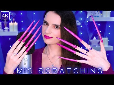 ASMR NEXT LEVEL 🔥 Mic Scratching - Brain Scratching ⚠️ 32 MICS & NAILS ⚠️ INSTANT SLEEP 😴 No Talking