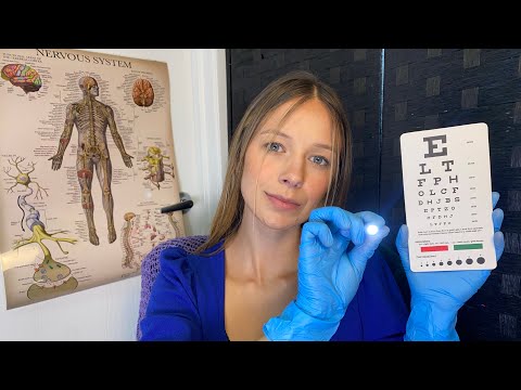 ASMR Cranial Nerve Exam POV | Gentle Doctor Visit | Medical Roleplay for Sleep & Tingling Relaxation