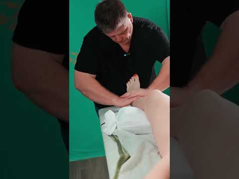 Deep tissue leg and foot massage for Lisa #massage