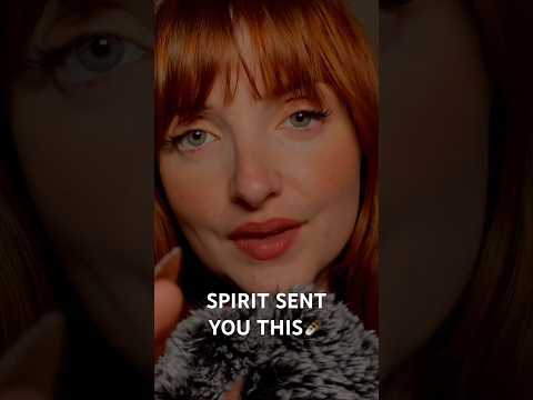 SPIRIT SENT YOU THIS 🪶 #asmr #asmrtarot #spiritual