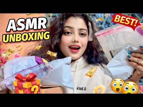 ASMR Parcel Unboxing 😱❓