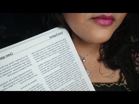 ASMR mandando saluditos masticando chicle y continuamos con la lectura