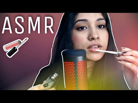 ASMR | Lip Gloss💄 Application 👄| Soft Spoken, Tapping And Mouth  Sounds | THE VJ ASMR