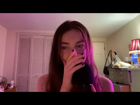 asmr talking about nothing and also it’s raining