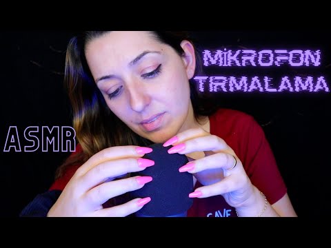 MİKROFON TIRMALAMA & RAHATLATICI FISILTI | Türkçe ASMR | YAKIN FISILTILAR | Blue Yeti Mic Scratching