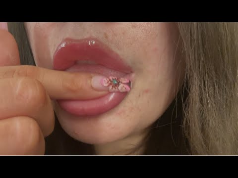ASMR ~ Up close Spit painting (Lofi)