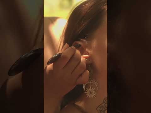 ASMR acupressure with @Soul_flowvibe shiatsu spoon ear point #asmrsleep #asmrvideos #asmr