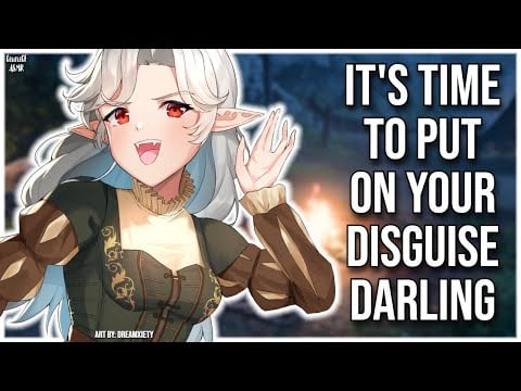 3DIO | Bratty Vampire Helps You Disguise Self | ⚔️ Baldur's Gate 3 ASMR ⚔️  | Astarion Genderbend RP