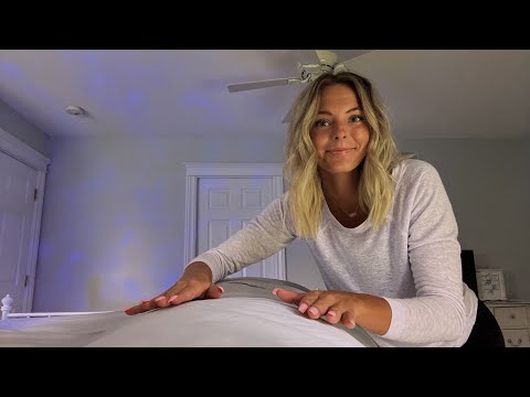 ASMR | POV Back Massage and Bedtime Reiki (Body Pillow)