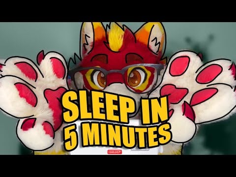 Furry ASMR: Sleep In 5 Minutes 😴💤 (Tingle Assortment) [Testing SR3D]