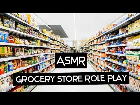 ASMR Grocery Store RP  - Super LOFI .. various triggers