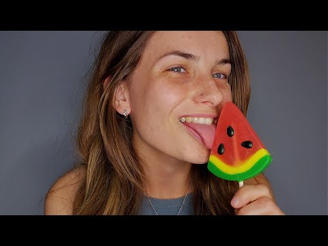 Eating a Lollipop 🍭 ASMR  (Minimal Talking)
