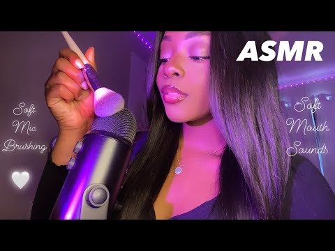 ASMR | Delicate Mic Fluffing With Kisses 🤍💋