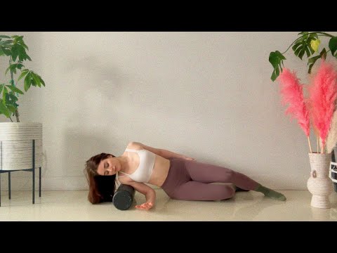 Foam Roller Stretching Routine [Soft Spoken]