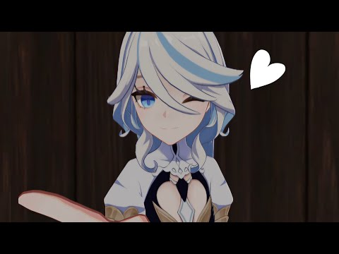 ASMR | Furina cleans you up after a heavy rain! | VRCHAT ASMR