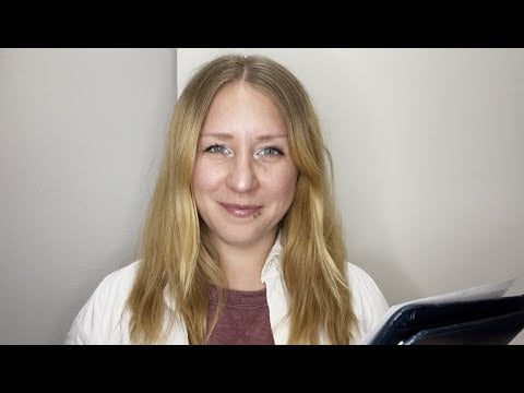 ASMR - Cranial Nerve Exam (annual concussion recheck)