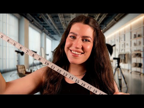 ASMR | Modelling Agency Measuring You | Roleplay