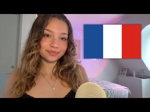 ASMR in French! 🇫🇷❣️Trigger Words and Clicky Whispers ✨