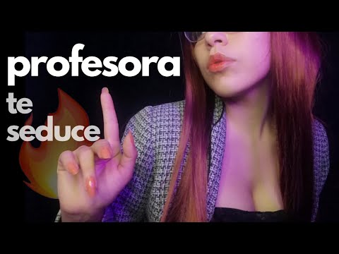 TU PROFESORA TE S3DUC3 R0LEPLAY 🔥 ASMR sin anuncios