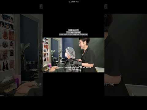 미용실ASMR 시각과청각의 활성화 #디지털 세팅펌 하단 두바퀴 강하게~Hair salon ASMR visual and hearing activation