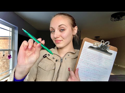 ASMR || Secretary Helps You Organize Life! 📞 (Keyboard Typing!)